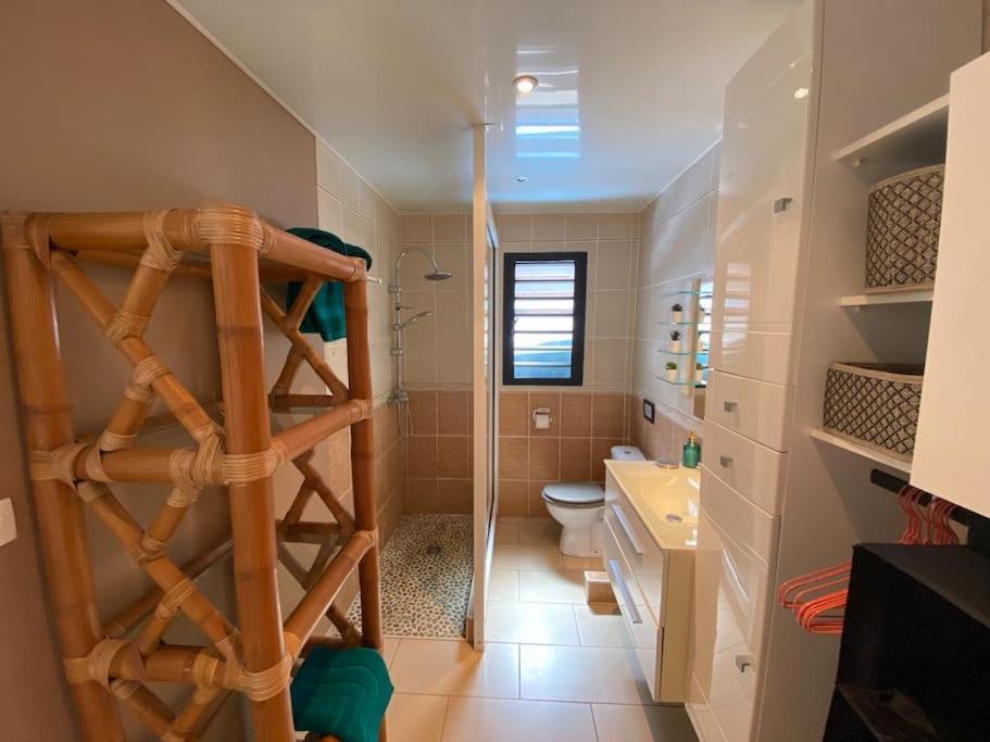 Cocooning Tropic Studio Avec Jacuzzi Privatif Saint-Louis Kültér fotó