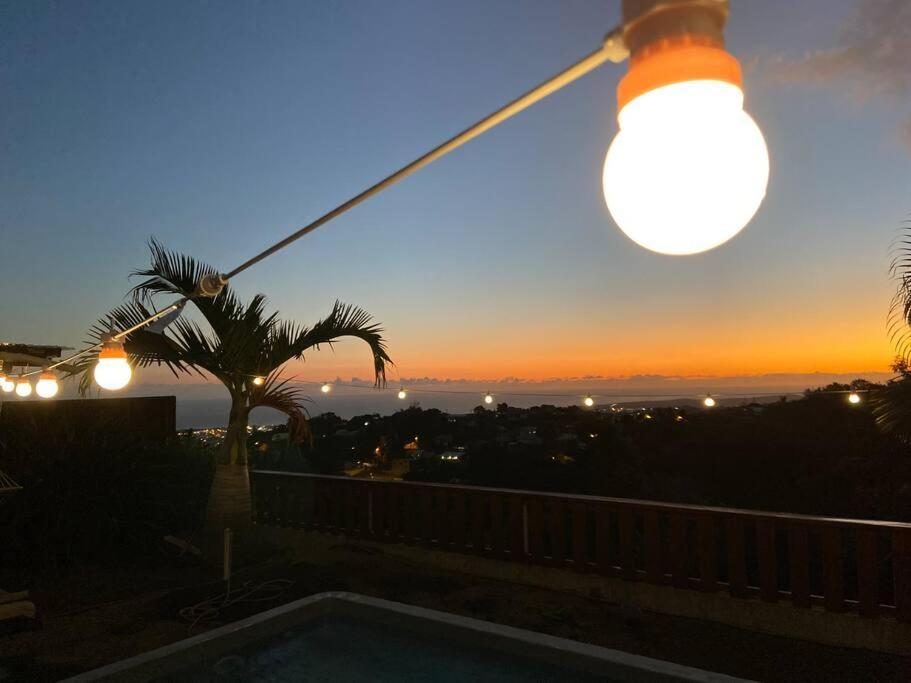 Cocooning Tropic Studio Avec Jacuzzi Privatif Saint-Louis Kültér fotó