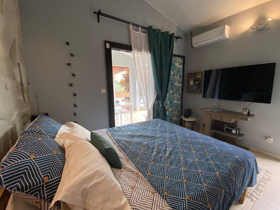 Cocooning Tropic Studio Avec Jacuzzi Privatif Saint-Louis Kültér fotó